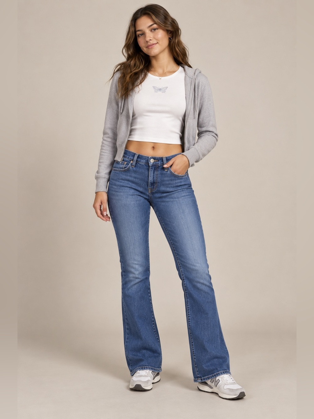 Levi’s 529 Curvy Bootcut Jeans Women’s Size 12 31x32 Stretch Medium Wash